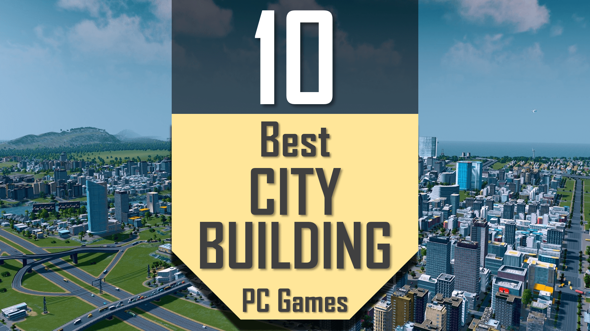 Best CITY BUILDING Games TOP10 CityBuilding PC Games Best PC Games